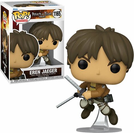 1165 Funko POP! Attack on Titan  Eren Jaeger