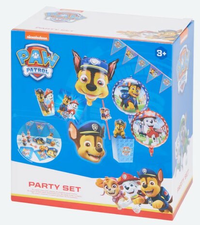 52527 Paw Patrol Chase Feestpakket 52- delig