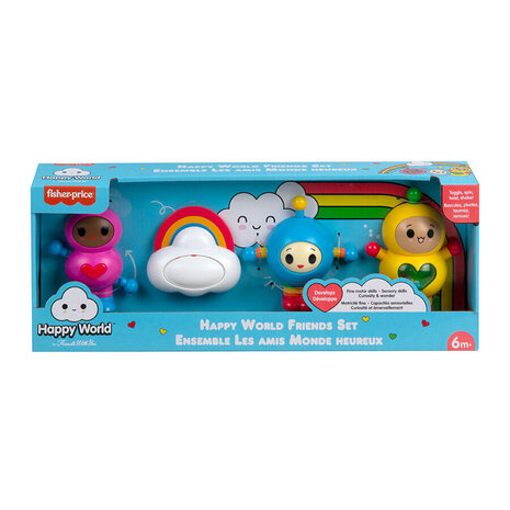 023264 Fisher-Price Happy World Friends-cadeauset