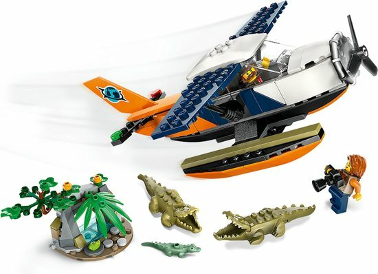 60425 LEGO City Jungleonderzoekers: watervliegtuig