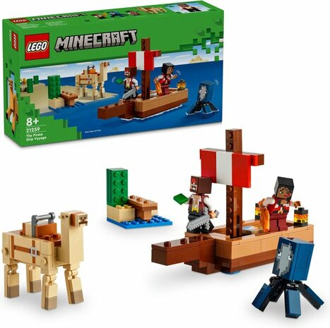 21259 LEGO® Minecraft De piratenschipreis