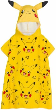 51091 Pokemon Badponcho Pikachu  Geel