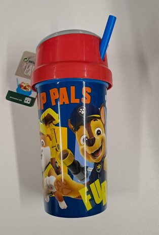 59829 Paw Patrol Chase Drinkbeker met snackbox