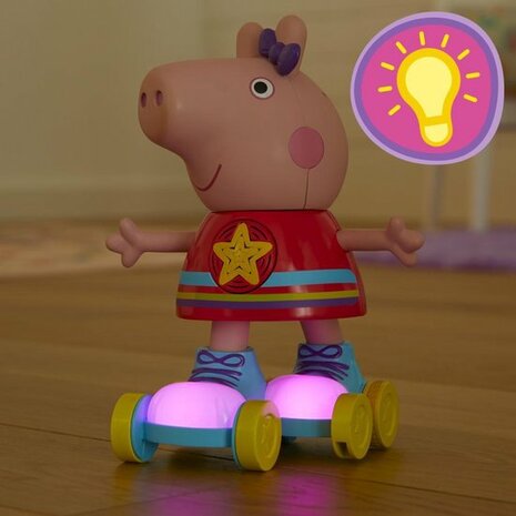 33221 Peppa Pig Disco Roller Skates met licht en geluid 