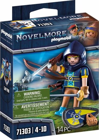 71303 PLAYMOBIL Novelmore Gwynn met gevechtsuitrusting