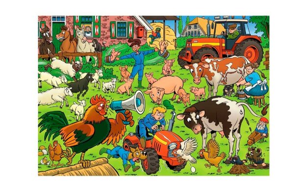 26866 Goliath Puzzel That's Life Junior 8 Boerderij 240 stukjes