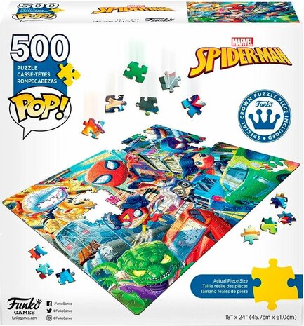 26412 Funko Pop! Puzzel Marvel Spider-Man 500 stukjes