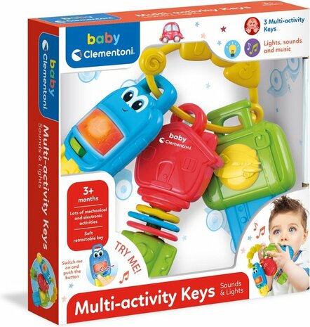 74607 Clementoni Baby Elektrische sleutels