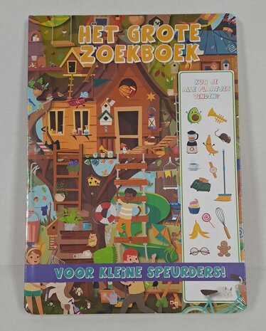 82559 Het grote zoekboek voor kleine speurders! Boomhutten