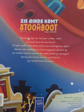 49676 Boek Zie ginds komt de stoomboot...