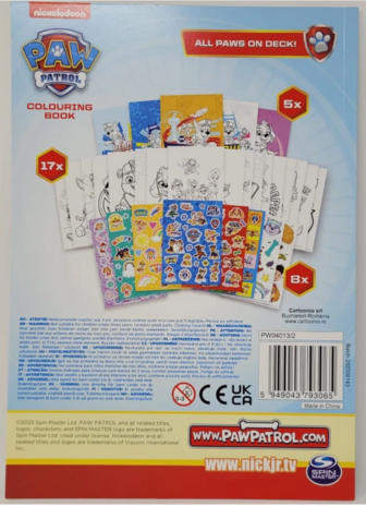 93056 Paw Patrol Kleurboek