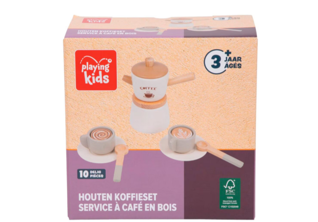 94609 Playing Kids Houten Koffieset