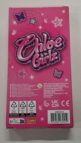 30459 Chloe Girlz Poppenkleding Bloemenjurk