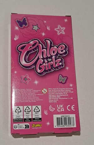 30473 Chloe Girlz Poppenkleding Zomerjurkje Vlinder