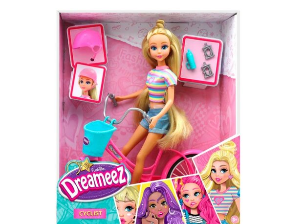 17138 Dreameez (barbie)Pop met Fiets