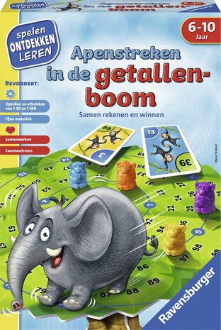 41668 Ravensburger Apenstreken in de Getallenboom