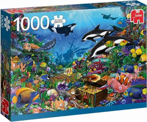 18814 Jumbo Puzzel Jewels of the Deep 1000 stukjes