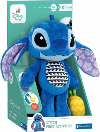 79183 Baby Clementoni Stitch  Knuffel met Geluiden  Rammelaar