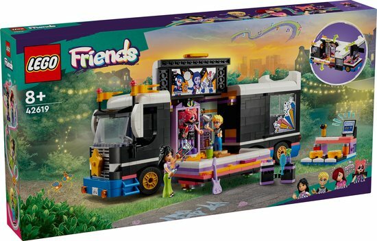 42619 LEGO Friends Toerbus van popster