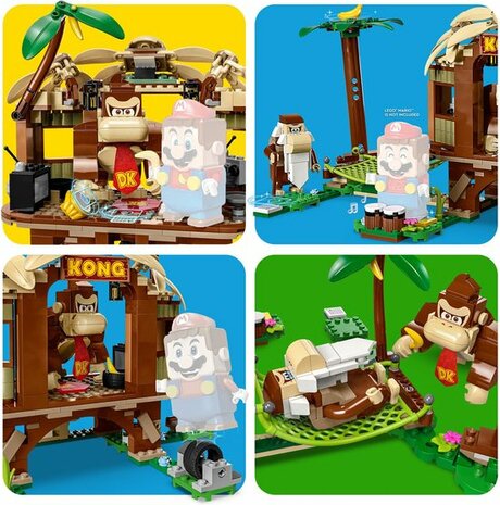 71424 LEGO Super Mario Uitbreidingsset Donkey Kongs boomhut