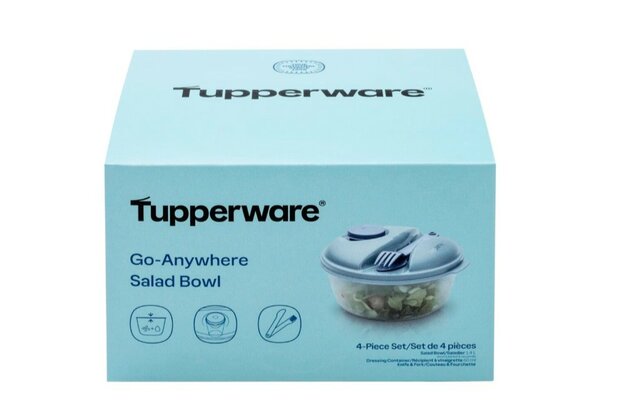 41522 Tupperware Go-Anywhere Salad Bowl