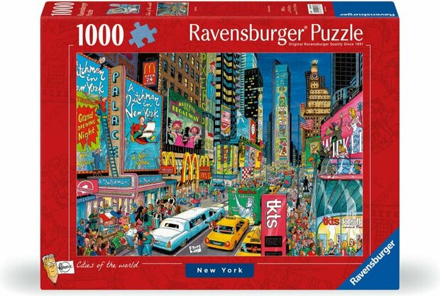 03168 Ravensburger Puzzel Fleroux New York 1000 Stukjes