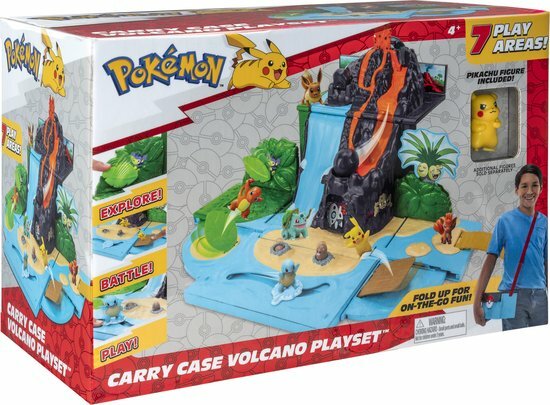 99438 Pokémon Vulkaan Uitklapbare Speelset