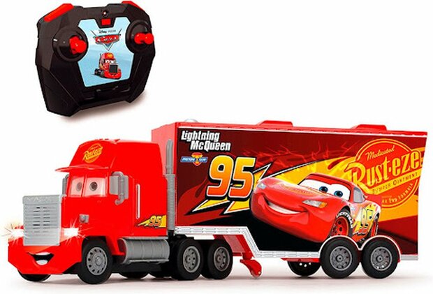 920257 Disney Cars RC Bestuurbare Auto - Mack Turbo Truck