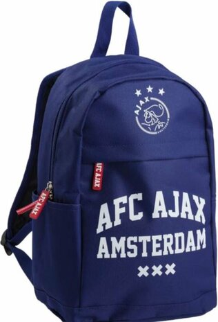 991532 Ajax Rugzak met rits Blauw 35x20x10 cm