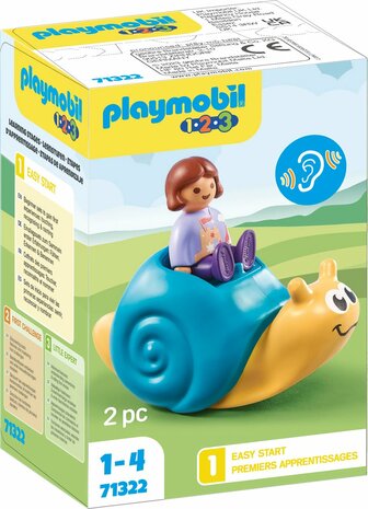 71322 PLAYMOBIL 1.2.3 Schommelende slak