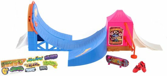 57795 Mattel Hot Wheels Skate Pretpark Skate Set Speelset Fingerboard 