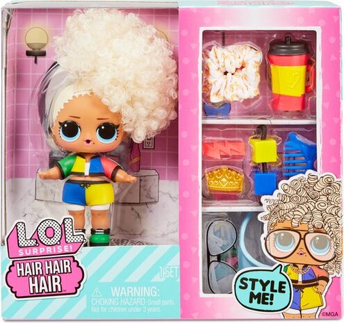 80348 L.O.L. Surprise! Hair Hair Hair Minipop met 10 verrassingen