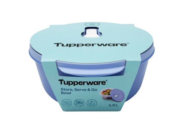 41485 Tupperware Store, Serve & Go Bowl 1.3 liter