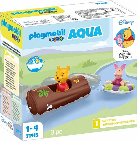 71415 PLAYMOBIL 1.2.3 & Disney: De wateravonturen van Winnie en Knorretje