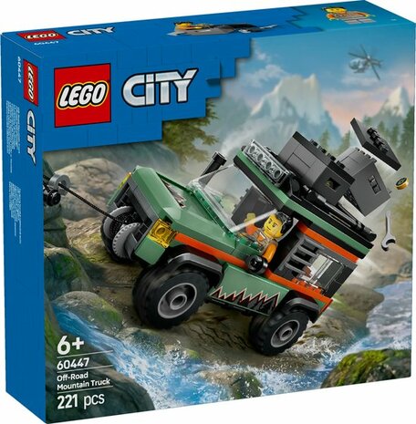 60447 LEGO City 4x4 terreinwagen voor in de bergen