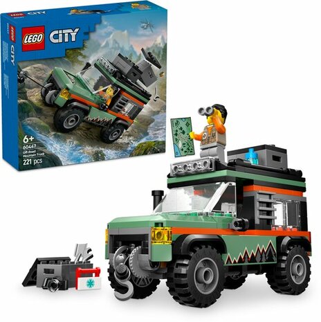 60447 LEGO City 4x4 terreinwagen voor in de bergen