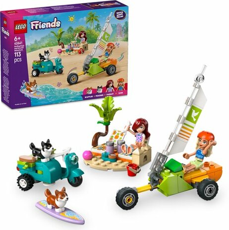 42641 LEGO Friends Surf- en scooterplezier met de honden