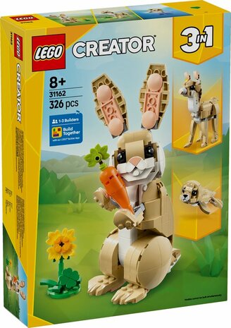 31162 LEGO Creator 3in1 Lief konijn dieren