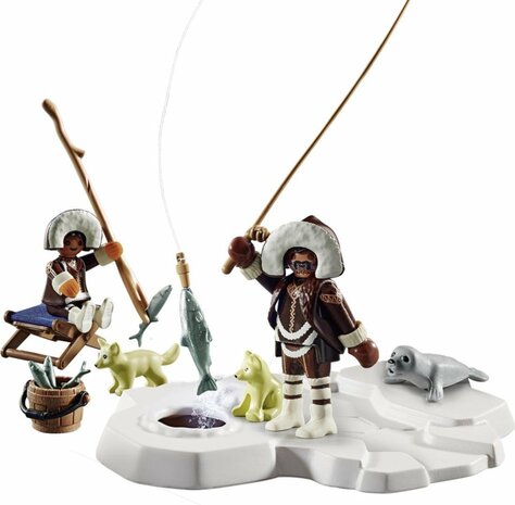 70606 PLAYMOBIL Family Fun Geschenkset IJsvisser 70606