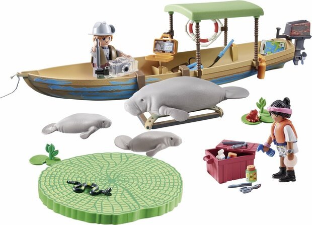 71010 PLAYMOBIL Wiltopia Boottocht naar de zeekoeien