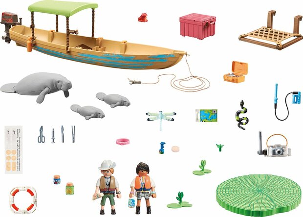 71010 PLAYMOBIL Wiltopia Boottocht naar de zeekoeien