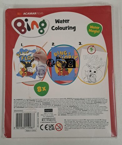 19987 BING Water Kleurboek