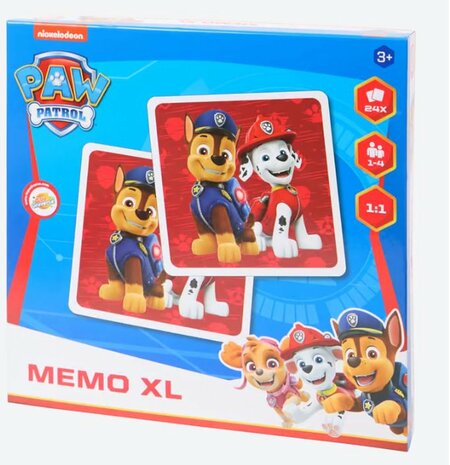 91996 Paw Patrol Memo spel XL