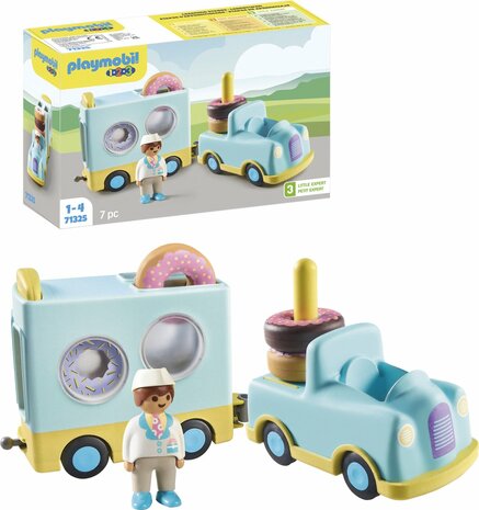 71325 PLAYMOBIL 1.2.3 Donut truck 