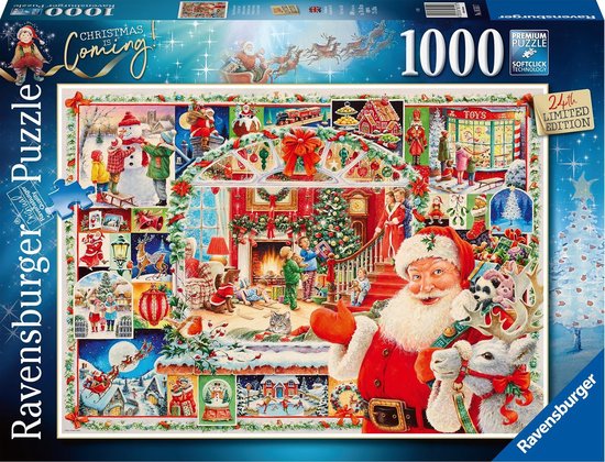 spoor Slecht Th 165117 Ravensburger puzzel Christmas is coming Legpuzzel 1000 stukjes -  ALMAspeelgoed.nl