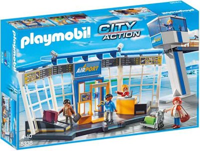 5338 PLAYMOBIL City Action Luchthaven met verkeerstoren