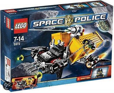 5972 LEGO Space Police Truck Ontsnapping