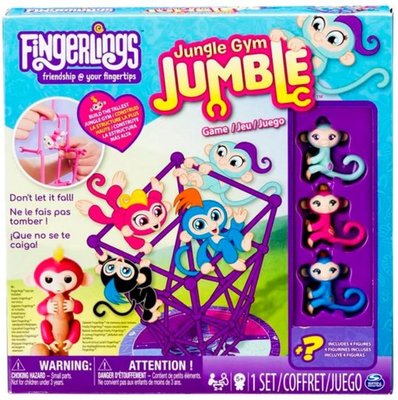 69100 Spin Master FINGERLINGS JUNGLE GYM JUMBLE SPEL