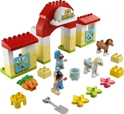 10951 LEGO DUPLO Paardenstal en Pony's Verzorgen 