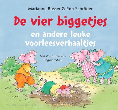 63018 De Vier Biggetjes Leesboek